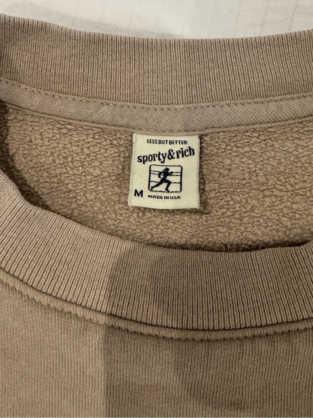 Sporty & rich Sweatshirt and Joggers Set - Taupe - Picture 3 of 3